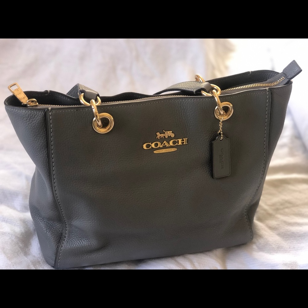 Coach Leather Jes Tote